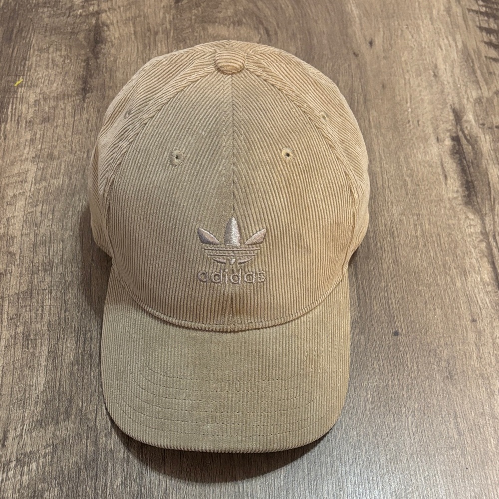 Adidas Tan Corduroy Hat